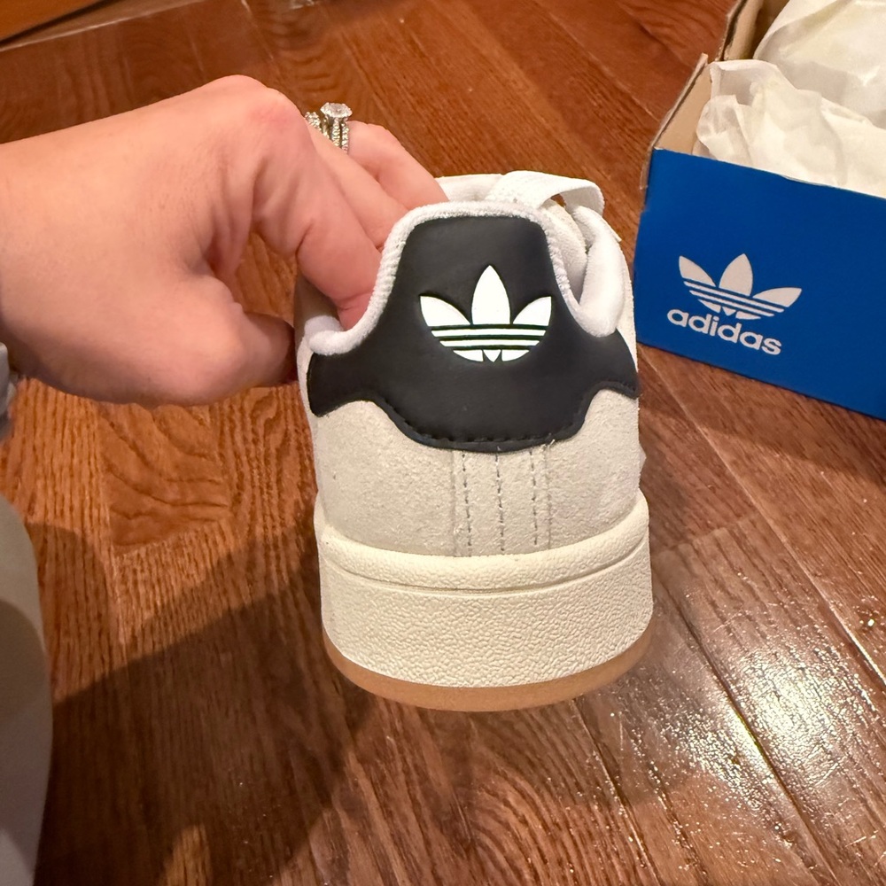 Adidas White and Black Sneakers NWT Campus 00s - Picture 6 of 14